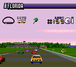 ESPN Speed World screenshot 3 for Sega Genesis